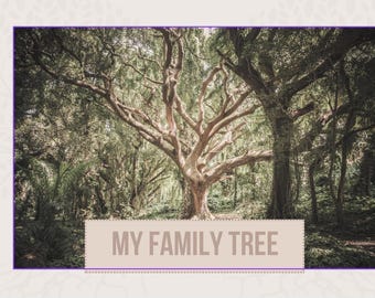 Stammbaum Digitale Vorlage