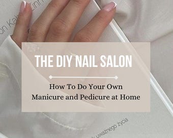 DIY Nageldesign Kit Studio / Salon Digitales Produkt