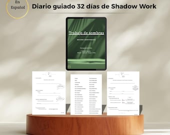 Shadow Work Journal in Spanish | 32 Days of Introspection and Emotional Healing | Printable PDF | Digital