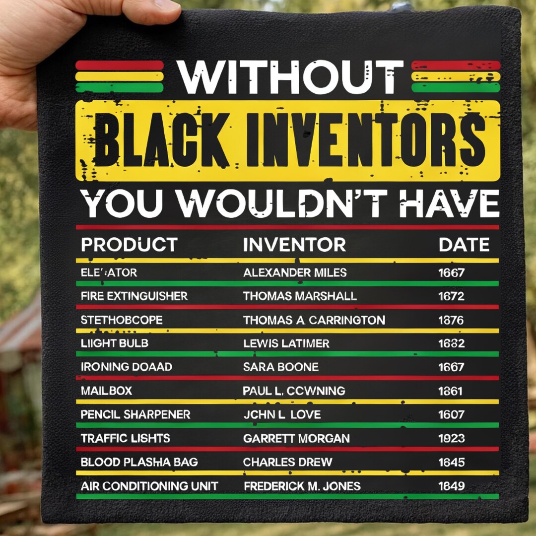 Without Black Inventors PNG, Black History Month Design, African ...