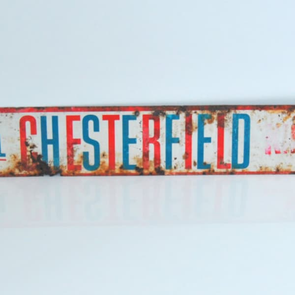 Chesterfield Tobacco Tin Sign