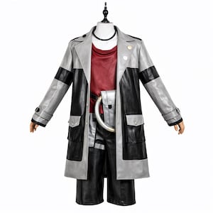 Enjin Cosplay | Gachiakuta Leather Trench Coat, Full Set