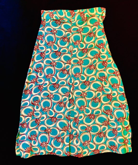 1940's Women's British DEAD-STOCK Turquoise Moyga