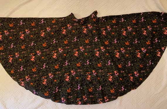 1950's Women's Cotton Floral Novelty Print Full C