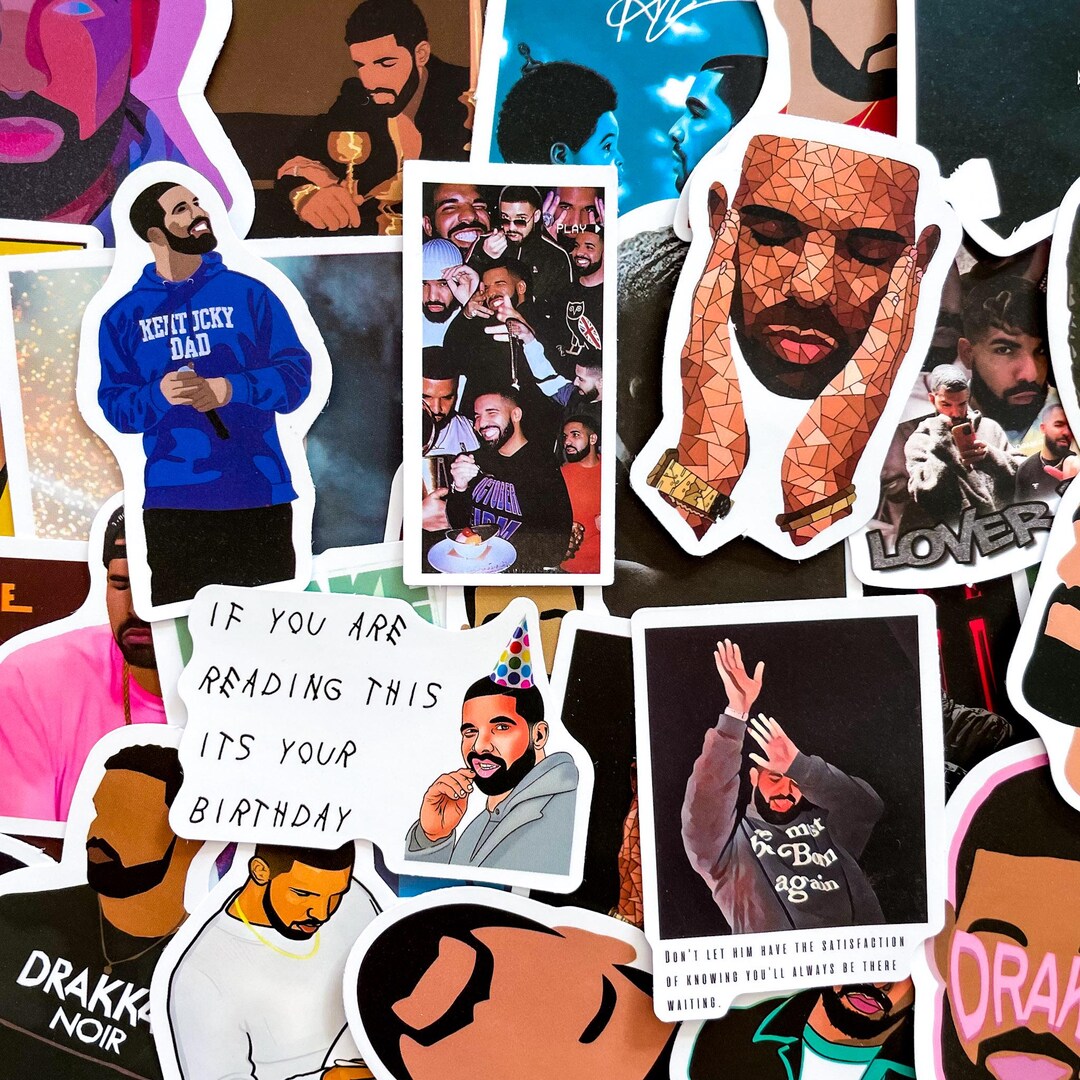 Funny Rapper Sticker 60PCS Hip Hop Rap Sticker Pack, Music Star Collage Sticker, Edgy Meme ...
