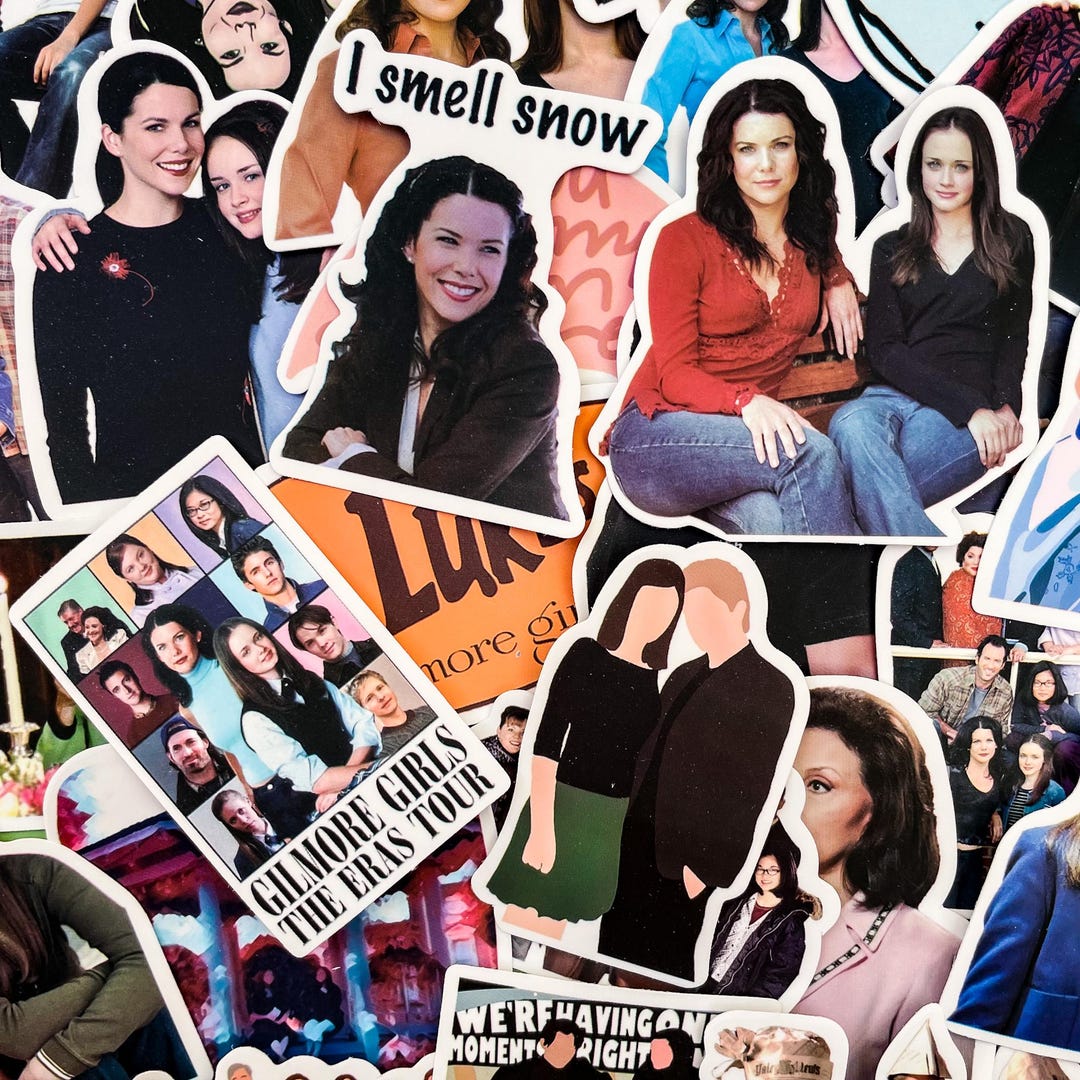 50PCS American TV Series Sticker Pack, Classic Movie Sticker, Cozy Life ...
