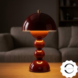 Lampe de table LED nordique, bouton de fleur, lampe de chevet à interrupteur tactile, décoration de chambre à coucher moderne, cadeau de pendaison de crémaillère