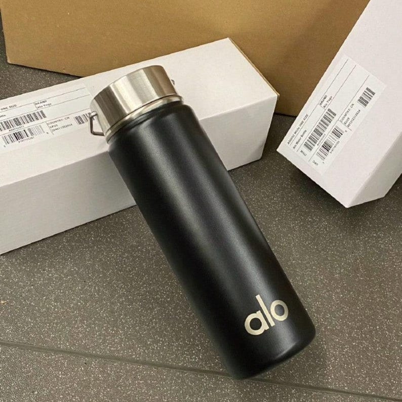 Minimalist Insulated Water Alo Bottle 700ml Leakproof Stainless Steel ...