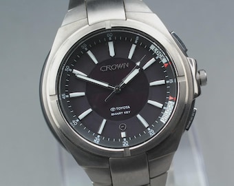 Near MINT] Citizen TOYOTA CROWN Smart Key W830-T008216Y Quartz Men's Watch