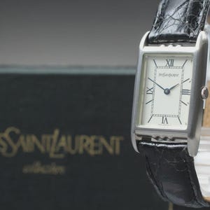 Yves Saint Laurent Tank Watch - Etsy