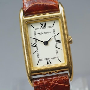 Yves Saint Laurent Tank Watch - Etsy