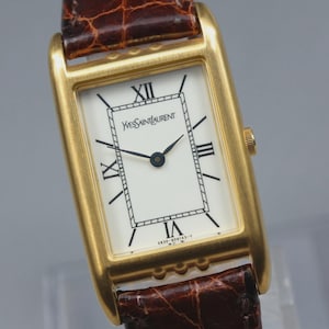 Yves Saint Laurent Tank Watch - Etsy