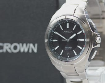 MINT w/Box] Citizen TOYOTA CROWN Smart Key W830-T008216Y Quartz Mens Watch