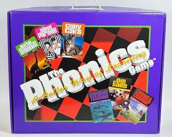 Vintage 1998 The Phonics Game A Better Way of Learning VHS Audio Cassette Set