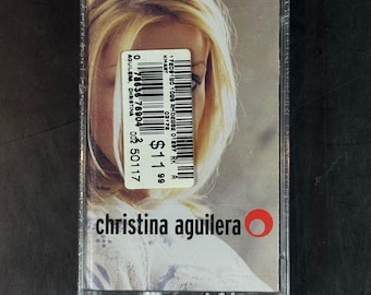 NEUES VERSIEGELTES Christina Aguilera selbstbetiteltes Debut-Album Kassette Tape RCA 2000