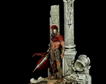 Tragödie der Rache Achilles, handbemalte Miniatur, 32 mm Resin Figur