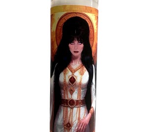 Elvira Prayer Candle - Pop Culture Saint Candle