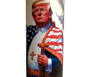 Donald Trump Prayer Candle - Pop Culture Saint Candle