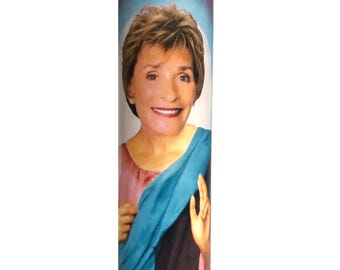 Świeca modlitewna Sędzi Judy – świeca świętą popkultury