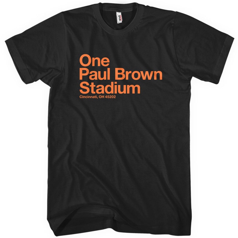 Cincinnati Football Stadium T-shirt Men and Unisex XS S M | Etsy