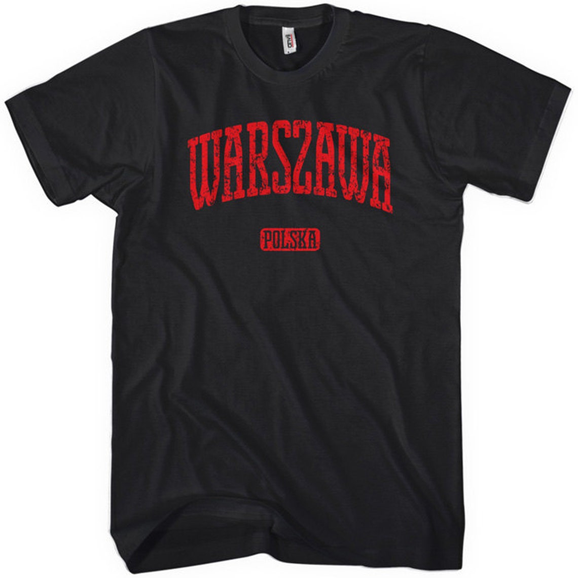 Warsaw Tee Men and Unisex Warszawa Poland T-shirt XS S M | Etsy