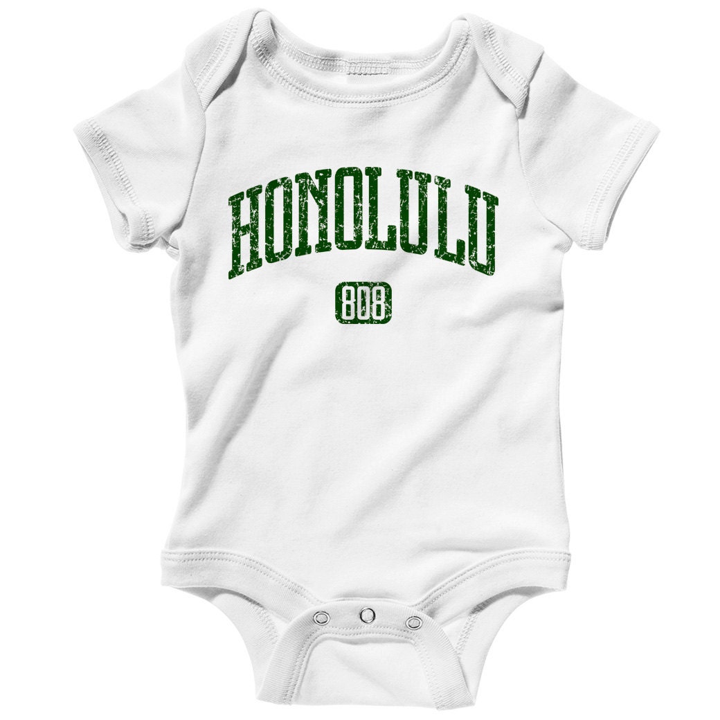 Baby Honolulu 808 Romper Infant One Piece Nb 6m 12m 18m Etsy