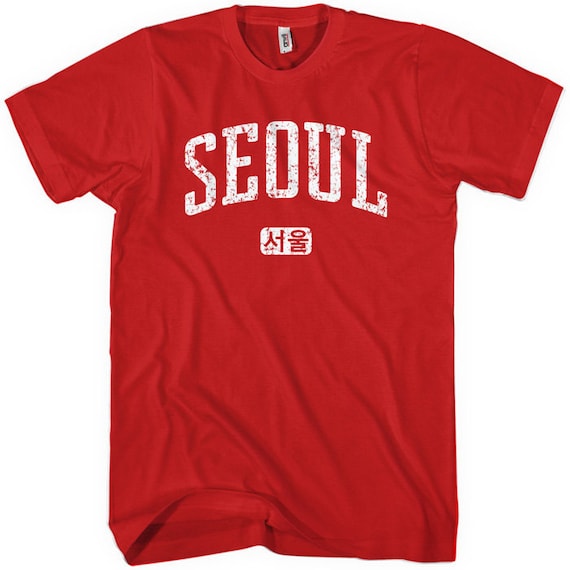 Seoul T-shirt Men and Unisex XS S M L 