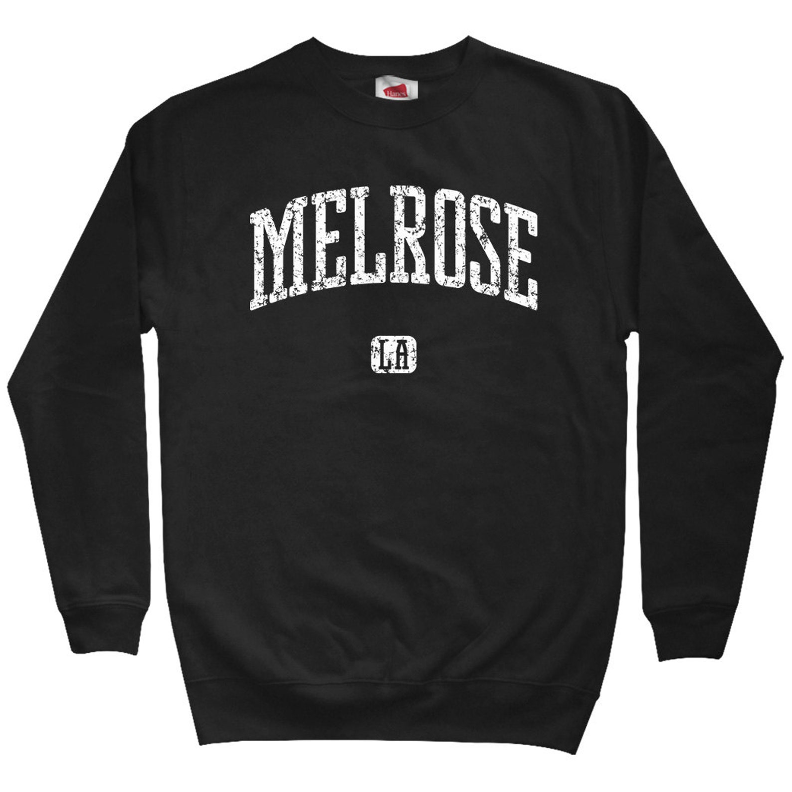 melrose graphic crewneck sweatshirt