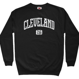 Cleveland Shirt Men  S M L XL 2x 3x 4x Long Sleeve T-shirt LS Run Cleveland V3 Tee