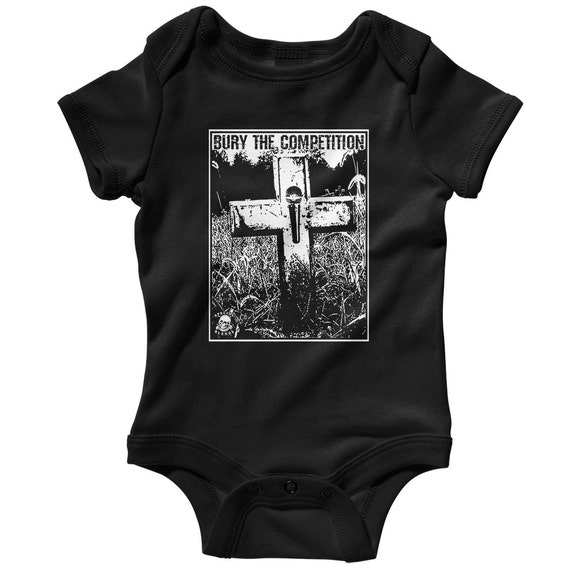 One Piece T-Shirt Gold Chain Hip Hop Funny Baby Creeper Romper