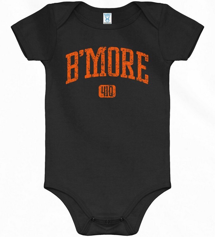 Baby One Piece B More 410 Infant Creeper Baltimore Etsy