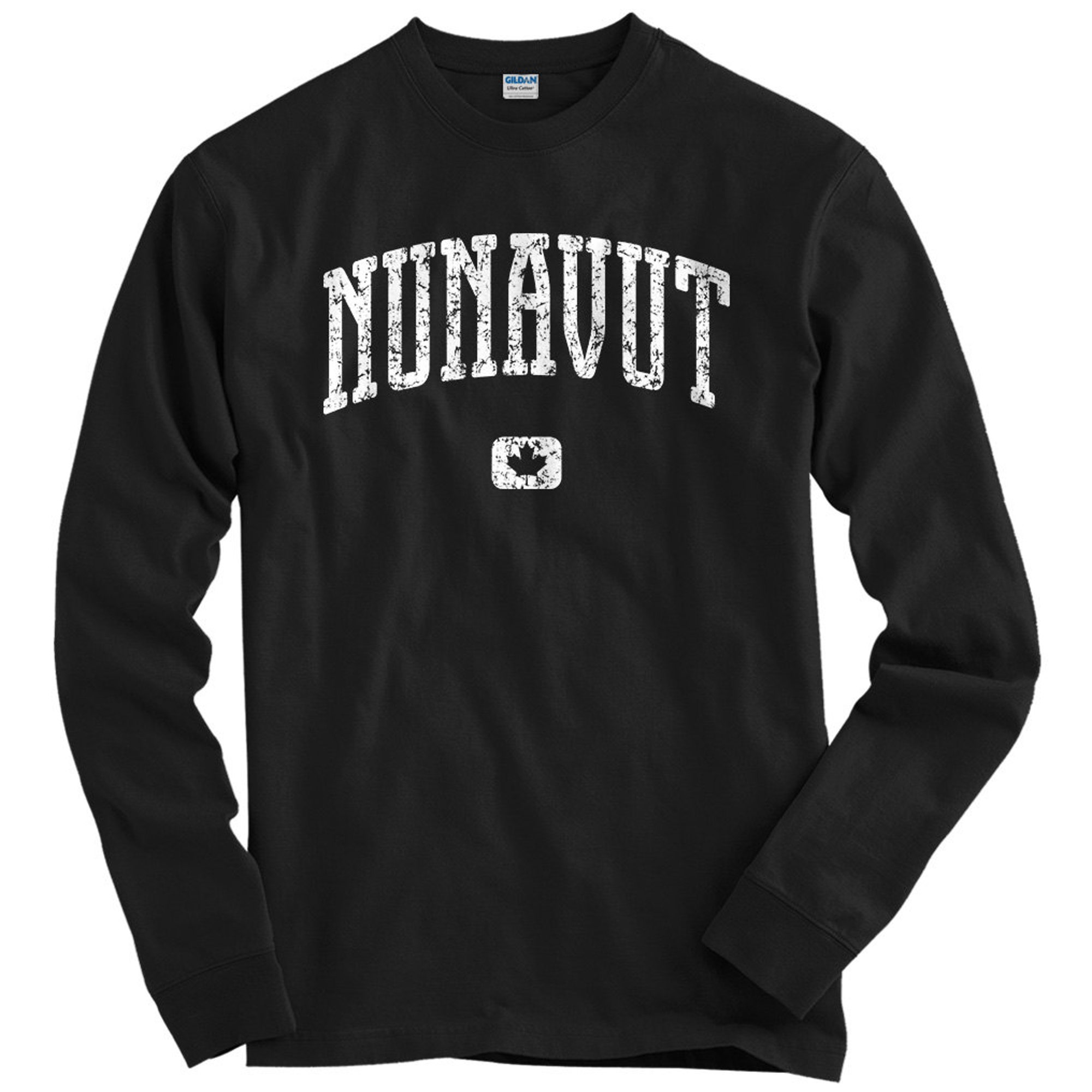 Discover Nunavut Canada Long Sleeve T-shirt