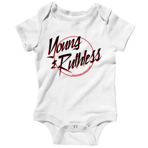 Baby Young and Ruthless Logo Romper Infant One Piece | Etsy