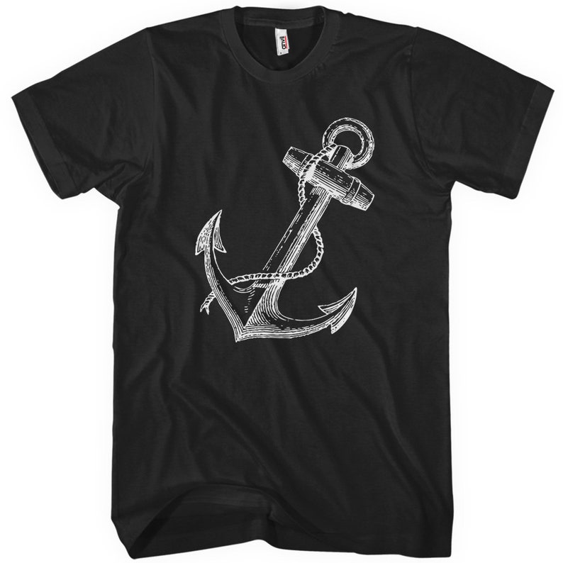 Anchor Tshirt Men and Unisex XS S M L XL 2x 3x 4x Etsy