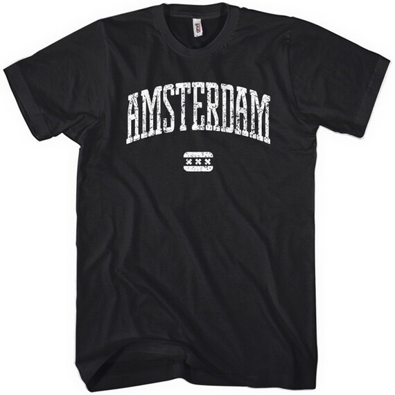 Amsterdam T-shirt Men and Unisex XS S M 