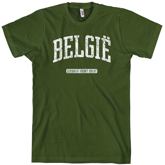 schotel hoek Einde Belgie T-shirt Belgium Men and Unisex XS S M L XL 2x 3x - Etsy
