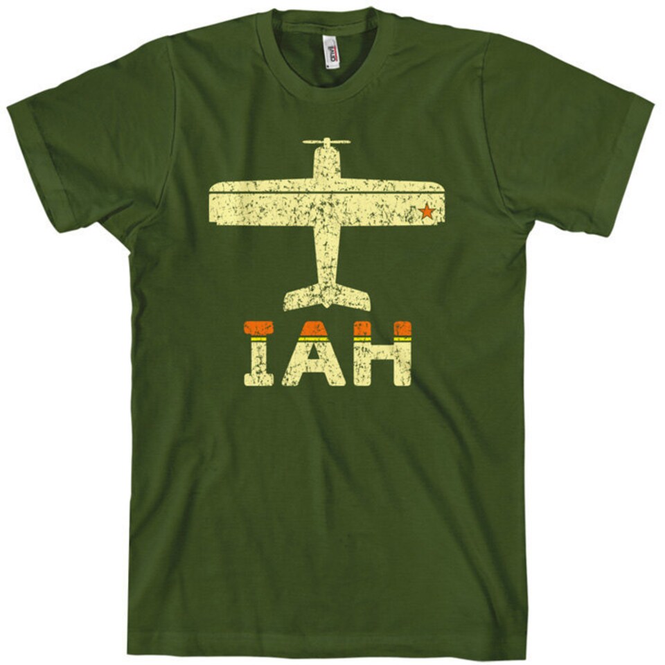 Fly Houston T-shirt - IAH Airport Tee