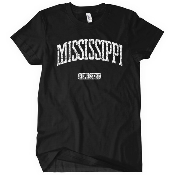 Men and Unisex MSU Mississippi Represent T-shirt XS S M L XL 2x 3x 4x Southaven Shirt Jackson Shirt Mississippi Tee Gulfport Shirt