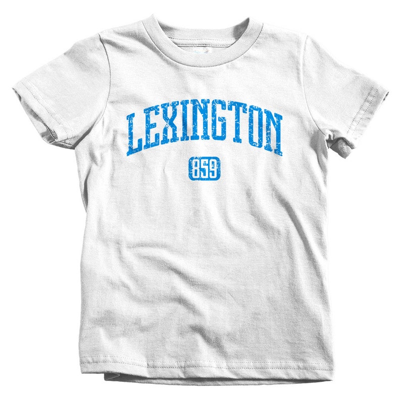 Kids Lexington 859 T-shirt 4 Colors Toddler Lexington Kentucky Tee Baby and Youth Sizes
