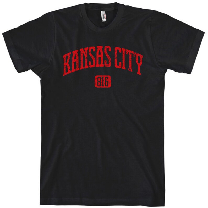 KANSAS CITY T-shirt Missouri XS-4XL Area Code 816 KANSAS CITY T-shirt Missouri XS-4XL Area Code 816