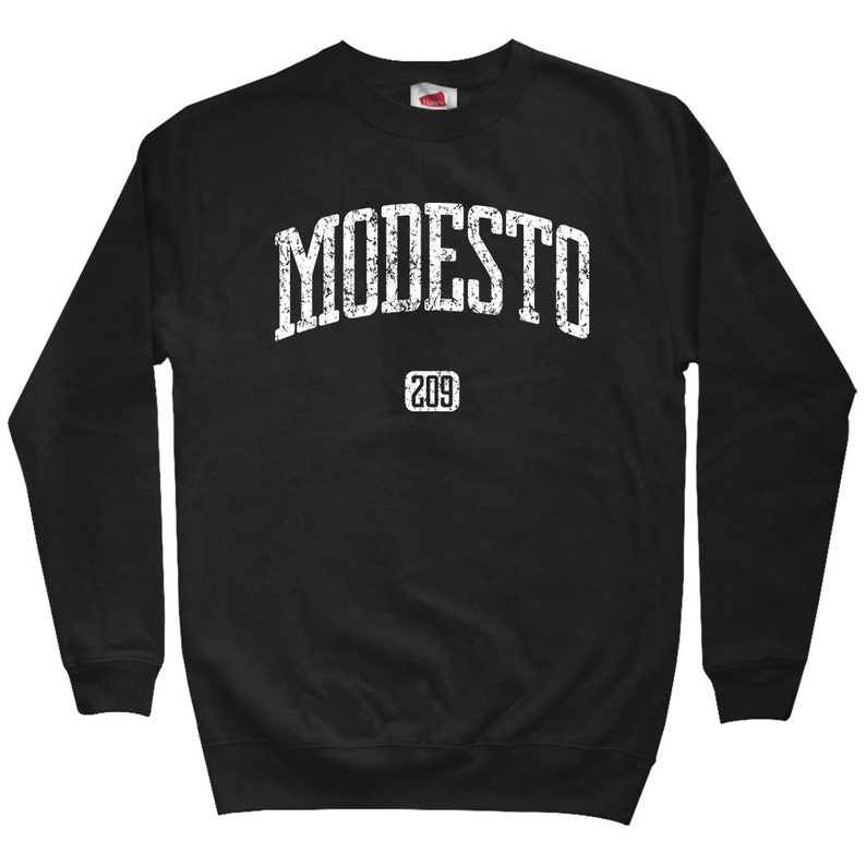 Modesto 209 California Sweatshirt City Sweater Her Gift For Men Crewneck Men S M L XL 2x 209 Area Code Shirt Modesto Sweatshirt