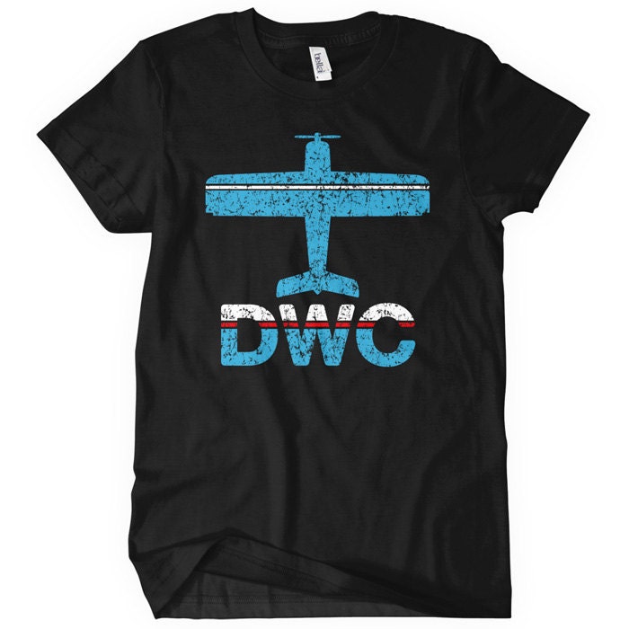 DWC Airport FLY DUBAI Women's T-shirt UAE Emirates Al Maktoum World S-2XL DWC Airport FLY DUBAI Women's T-shirt UAE Emirates Al Maktoum World S-2XL