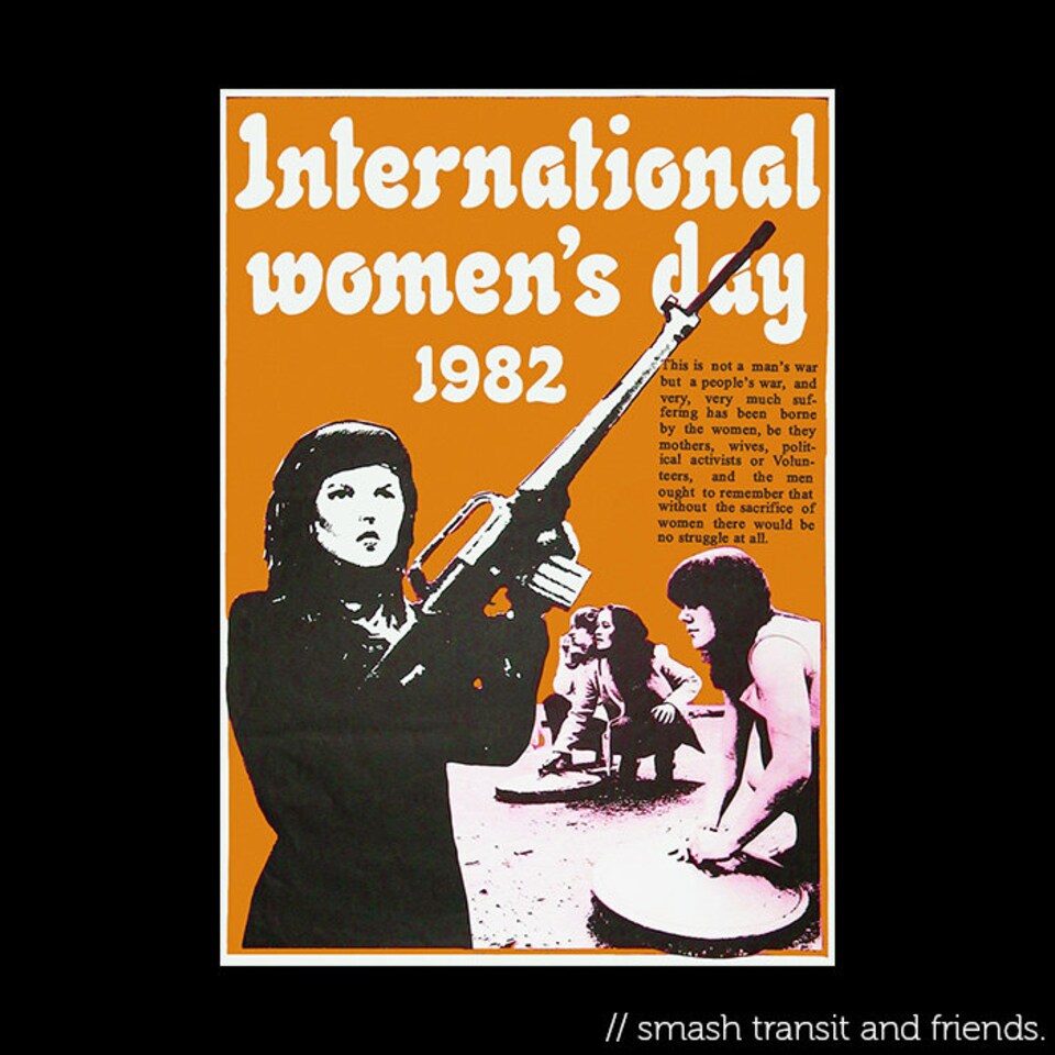 International Women's Day T-shirt Vintage Propaganda Tee