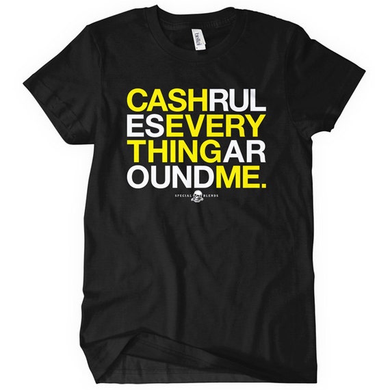 shirt Cash Rules S M L XL 2x - Etsy 