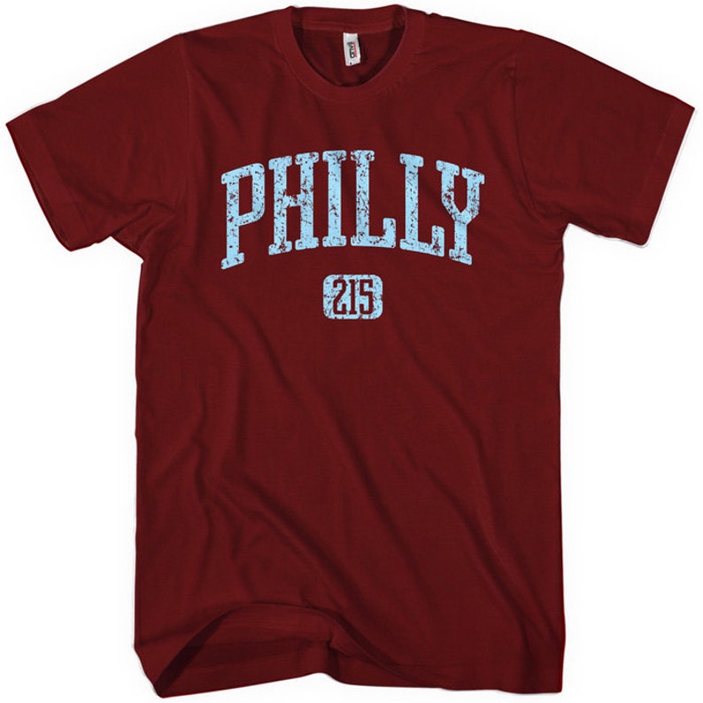 Philly 215 Tshirt Men and Unisex Philadelphia Tee XS S Etsy