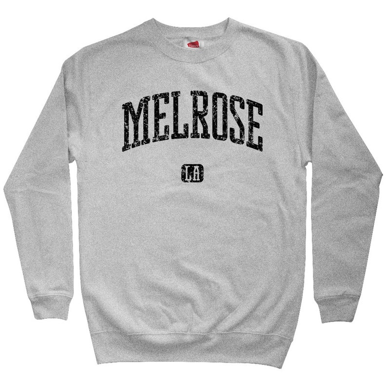 melrose graphic crewneck sweatshirt