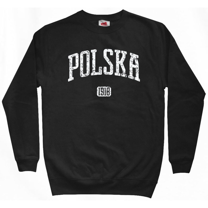 Polska 1918 Poland Sweatshirt Men S M L XL 2x Poland Shirt Polish