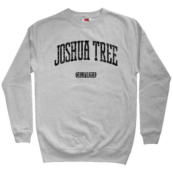 Joshua Tree California Men's Sweatshirt Crewneck S-3X Gift U2 Park Camping CA Joshua Tree California Men's Sweatshirt Crewneck S-3X Gift U2 Park Camping CA