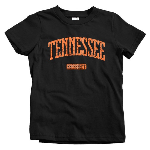 Baby Memphis Tennessee Tee and Youth Sizes Knoxville Chattanooga Kids Tennessee Represent T-shirt 4 Colors Toddler Nashville