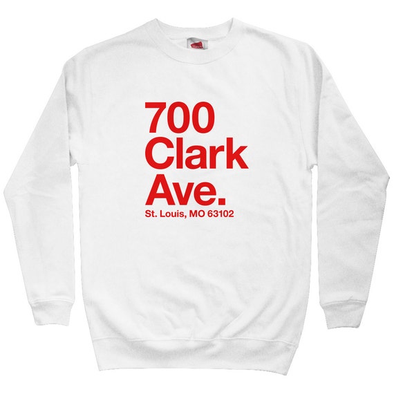 St Louis Baseball Stadium Long Sleeve T-shirt LS Men S-4X Cardinals Fan Gift